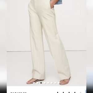 Banana Republic Cream Trousers